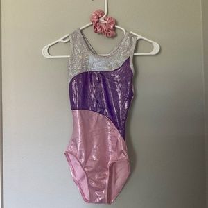 Gymnastics Leotard w/ matching Scrunchie